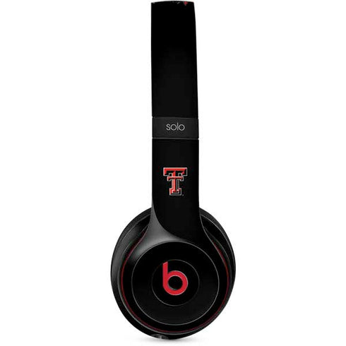Texas Tech University Red Raiders Logo Beats Solo 3 Wireless Skin